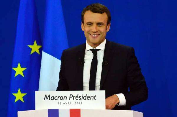 39岁马克龙赢得大选 成为法国史上最年轻总统
